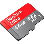 Assistência Técnica e Garantia do produto Cartão de Memória Micro SD 64GB Ultra Speed 48MB/S 320X - Sandisk