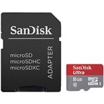 Assistência Técnica e Garantia do produto Cartão de Memória Micro SD 8GB SanDisk Ultra 48MB/s + Adaptador