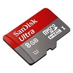 Assistência Técnica e Garantia do produto Cartao de Memoria Sandisk 8gb Ultra Hd Classe 10