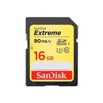 Assistência Técnica e Garantia do produto Cartão de Memória Sd Sandisk Classe 10 Extreme 16gb - 90mb/s