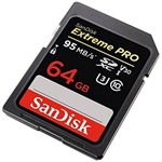 Assistência Técnica e Garantia do produto Cartão de Memória - SDXC - 64GB - Sandisk Extreme Pro - SDSDXXG-064G-GN4IN