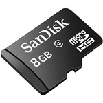 Assistência Técnica e Garantia do produto Cartão Micro SD com Adapt de 8GB - SanDisk