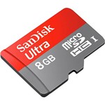 Assistência Técnica e Garantia do produto Cartão Micro SD Ultra Classe 10 com Adapt para Android 8GB - Sandisk