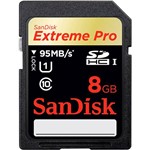 Assistência Técnica e Garantia do produto Cartão SD Extreme Pro UHS-I Classe 10 8GB - Sandisk