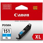 Assistência Técnica e Garantia do produto Cartucho de Tinta Canon Cli-151xl Ciano