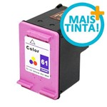 Assistência Técnica e Garantia do produto Cartucho de Tinta Compatível HP 61XL Tricolor 12ml Deskjet 1000 Deskjet 2000 Deskjet 3000