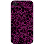 Assistência Técnica e Garantia do produto Case Apple IPhone 4/4S - Neon Skulls - Custom4U