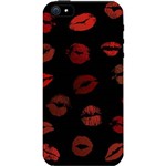 Assistência Técnica e Garantia do produto Case Apple IPhone 5 Kiss Custom4U Vermelha