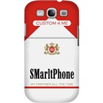 Assistência Técnica e Garantia do produto Case Samsung Galaxy SIII no Smoke Custom4U Branca