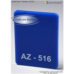 Assistência Técnica e Garantia do produto Chapa Placa de Acrílico Azul AZ 516 100x100cm 2mm
