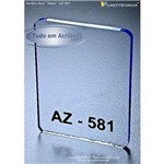 Assistência Técnica e Garantia do produto Chapa Placa de Acrílico Azul AZ 581 100x100cm 10mm