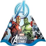 Assistência Técnica e Garantia do produto Chapéu de Aniversário Avengers Animated com 8 Unidades - Regina Festas