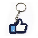 Assistência Técnica e Garantia do produto Chaveiro de Borracha Like - Emoji Facebook - Curtir