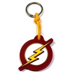 Assistência Técnica e Garantia do produto Chaveiro de Borracha Logo The Flash Heroi - Emborrachado
