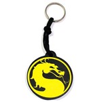 Assistência Técnica e Garantia do produto Chaveiro de Borracha Mortal Kombat - Logo Dragão