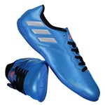 Assistência Técnica e Garantia do produto Chuteira Infantil Futsal Adidas Messi 16.4 IN S79650 Azul 29