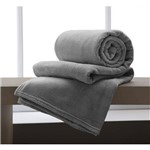 Assistência Técnica e Garantia do produto Cobertor Casal Flannel Extra Macio Chumbo - Corttex