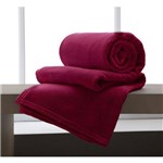 Assistência Técnica e Garantia do produto Cobertor Casal Flannel Extra Macio Vermelho - Corttex