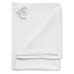 Assistência Técnica e Garantia do produto Cobertor para Boneca Branco Azulado – Laço de Fita