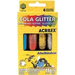 Assistência Técnica e Garantia do produto Cola Glitter Acrilex 15gr 6 Cores