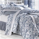 Assistência Técnica e Garantia do produto Colcha Queen Matelassê Percal 200 Fios Toile Joule com Porta Travesseiros - Naturalle Fashion