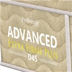 Assistência Técnica e Garantia do produto Colchão de Espuma ProDormir Queen Advanced Extra Firme Plus D45 - (158x198x24cm)