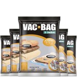 Assistência Técnica e Garantia do produto Combo: 5 Saco a Vácuo Protetor Vac Bag 55 X 90 Ordene Grande