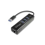 Assistência Técnica e Garantia do produto Combo Hub USB 3.0 Expansão de 3 Portas USB 3.0 5 Gbps + Entrada Gigabit Ethernet RJ45 Até 1000Mbps
