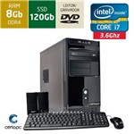 Assistência Técnica e Garantia do produto Computador Certo PC Desempenho 916 Intel Core I7 8GB SSD 120GB DVD