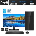Assistência Técnica e Garantia do produto Computador com Monitor 19.5 LED CorpC Intel Core I3 4GB HD 1TB