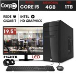 Assistência Técnica e Garantia do produto Computador com Monitor LED 19 CorpC Intel Core I5 4gb DDR3 HD 1TB