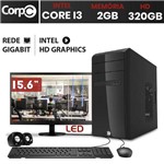 Assistência Técnica e Garantia do produto Computador Corpc Intel Core I3 2gb HD 320gb Monitor 15.6 Led