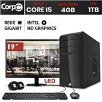 Assistência Técnica e Garantia do produto Computador Corpc Intel Core I5 4gb Ddr3, HD 1tb Monitor 19"