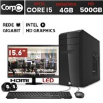Assistência Técnica e Garantia do produto Computador Corpc Intel Core I5 4gb Ddr3, HD 500gb e Monitor Led 15.6