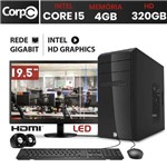 Assistência Técnica e Garantia do produto Computador Corpc Intel Core I5 4GB HD 320GB com Monitor LED 19.5 e Kit Mouse Teclado Caixa de Som