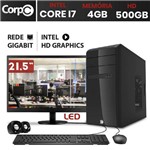 Assistência Técnica e Garantia do produto Computador CorPC Intel Core I7 4GB DDR3 HD 500GB Monitor LED 21.5