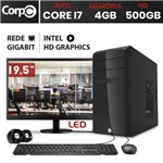 Assistência Técnica e Garantia do produto Computador CorPC Intel Core I7 4GB DDR3 HD 500GB Monitor LED 19.5