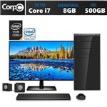 Assistência Técnica e Garantia do produto Computador CorPC Intel Core I7 8GB DDR3 HD 500GB Monitor LED 19.5