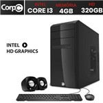 Assistência Técnica e Garantia do produto Computador Corpc Line Intel Core I3 4GB HD 320GB Mouse Teclado e Caixa de Som