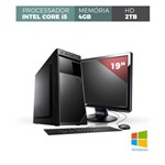 Assistência Técnica e Garantia do produto Computador Corporate Intel Core I5 Memória 4GB HD 2Tb Windows Monitor 19'' Teclado e Mouse