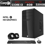 Assistência Técnica e Garantia do produto Computador Desktop Corpc Intel Core I3 4GB HD 320GB HDMI Full HD