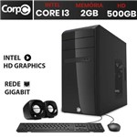 Assistência Técnica e Garantia do produto Computador Desktop CorpC Intel Core I3 2GB HD 500GB Saída HDMI Full HD