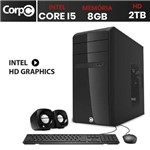 Assistência Técnica e Garantia do produto Computador Desktop CorpC Intel Core I5 8GB HD 2TB HDMI Full HD