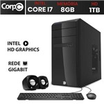 Assistência Técnica e Garantia do produto Computador Desktop CorPC Intel Core I7 3.8Ghz 8GB HD 1TB