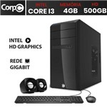 Assistência Técnica e Garantia do produto Computador Desktop CorpC Line Intel Core I3 4GB HD 500GB HDMI Full HD Mouse Teclado e Caixa de Som