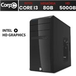 Assistência Técnica e Garantia do produto Computador Desktop CorpC Line Intel Core I3 8GB HD 500GB HDMI Full HD