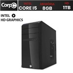 Assistência Técnica e Garantia do produto Computador Desktop CorPC Line Intel Core I5 3.2GHZ 8GB DDR3 HD 1TB HDMI Full HD Intel HD Graphics