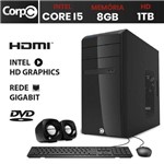 Assistência Técnica e Garantia do produto Computador Desktop Corpc Line Intel Core I5 3.2Ghz 8GB HD 1TB HDMI Full HD DVD