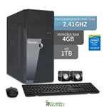 Assistência Técnica e Garantia do produto Computador Desktop 3green Intel Dual Core 2.41ghz 4gb HD 1tb Saída HDMI Full HD