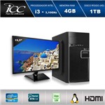 Assistência Técnica e Garantia do produto Computador Desktop Icc Iv2342sm19 Intel Core I3 3.10 Ghz 4gb HD 1tb Hdmi Full HD Monitor Led 19,5"